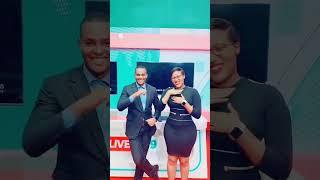 How NBS TV  Uganda news anchors behave in studio