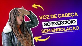 VOZ DE CABEÇA [EXERCÍCIOS DIRETO AO PONTO] #tecnicavocal #auladecanto