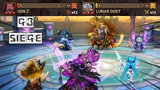 G3 SIEGE : GENＺ / LUNAR DUST - Kiki's Step-Sister is MUCH BETTER!! - Summoners War