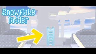 Getting the snowflake ladder in steep steps