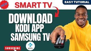 How to Install KODI App on Samsung Smart TV 2024 | Download KODI App on Samsung Smart TV