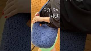 APRENDA A FAZER ESTA BOLSA DE CROCHÊ LINDA - BOLSA RIO - ASSISTA A VÍDEO AULA AQUI NO CANAL