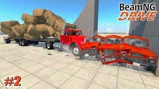 BeamNG.drive мод ВАЗ Нива (mod Lada Niva) Crash test (2 серия)