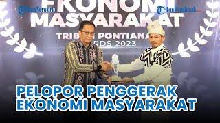 Bank Kalbar Raih Penghargaan Pelopor Penggerak Ekonomi Masyarakat Di Tribun Pontianak Awards 2023