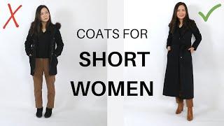 I'm 5'2", this is how to find the best winter coats to fit YOU if you are short