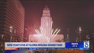 New Year's Eve celebration lights up downtown L.A.