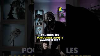 Pourquoi les masques des médecins de la peste avaient cette forme ?  #shorts