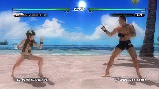 Dead or Alive 5 Last Round Practice 1/3 Annahime vs ScorpionFantom