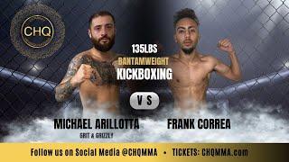 Michael Arillotta vs Frank Correa (Kickboxing Match) | Battle at the Den 3