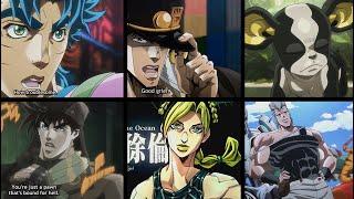 All JoJo characters say yare yare