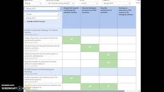 Curriculum mapping