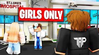 CREEPY HOSPITAL Only Lets GIRLS IN.. So I Went UNDERCOVER! (Brookhaven RP)