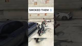SMOKED THEM THE WORST WAY!..  #gta #shorts #fyp #reels #gtarp #gta5rp