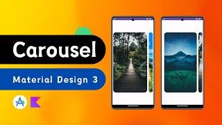 Android Carousel Image Slider With Material Design 3 | Android Studio Tutorial