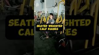 Teknik Seated Weighted Calf Raises
