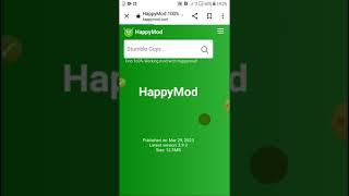 O'YINLARNI PULINI KO'PAYTIRISH HAPPYMOD VA YANGI USUL ORQALI  HAMMA O'YINNI MODQILISH#happymod#music