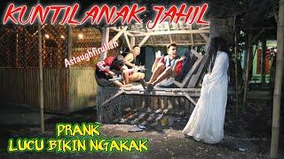 KUNTILANAK JAHILPrank yang paling di tunggu dari ada baong.. || Lucu bikin ngakak