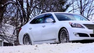 Hyundai Equus | Snow Demo | Morrie's 394 Hyundai | Winter Tires