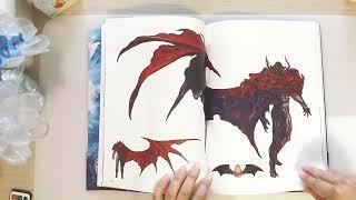 Flipthrough, Final Fantasy XIV Endwalker Art Book