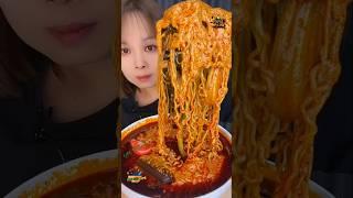 MUKBANG ASMR Spicy Noodles #asmreating #mukbang #food