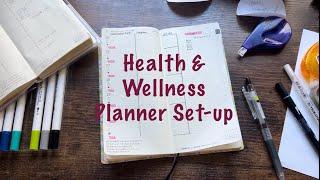 Health Planner Set-Up | Hobonichi Weeks