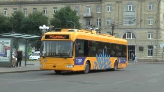 CHERKASY TROLLEYBUSES UKRAINE JULY 2018 Черка́си