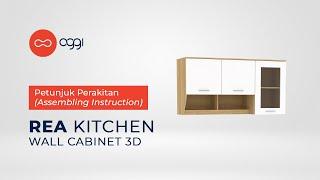 Petunjuk Perakitan Rea Wall 3D - Agio by Oggi Furniture