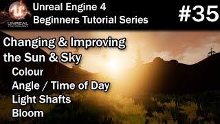 #35 Using the Sky Sphere & Sun in Unreal Engine 4 | UE4 Tutorial