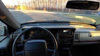 1995 Jeep Grand Cherokee ZJ (5.2L - 215 л.с.)  POV Test Drive