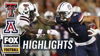 Texas Tech Red Raiders vs. Arizona Wildcats Highlights | FOX College Football