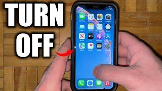 How to Turn Off Any iPhone Without Touch Screen (No Restart!)