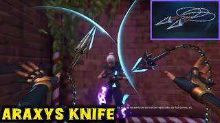 Araxys 2 Knife Animation just like Kuronami melle