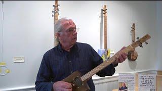 Handmade folk guitar creator hosts exhibit at Rockport library