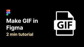 Export Figma Design To GIF