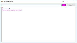 C# Tutorial - Multiple Color In RichTextBox | FoxLearn