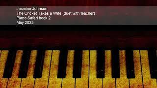 Jasmine Johnson - The Cricket Takes a Wife