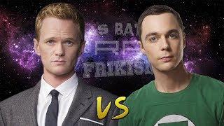 Barney Stinson vs Sheldon Cooper | Épicas Batallas de Rap del Frikismo