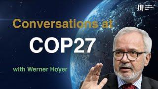 Digital Conversations at COP27 with Werner Hoyer