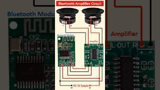 Bluetooth Amplifier Circuit || How to Make Simple Bluetooth Audio Amplifier Using PAM8403 #amplifier