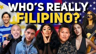 Are Filipino Americans REALLY Filipino?