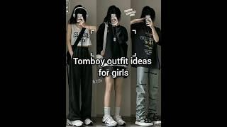 tomboy look for girls//korean fashion  @K-popfangirl07 #shorts #korea #shortfeed #viral