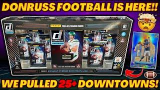 *WE PULLED 25+ DOWNTOWNS! 2024 DONRUSS FOOTBALL COSTCO BUNDLE BOX REVIEW!