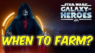 When To Farm SEE? SWGOH