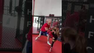 Sofia future boxing champion #girl #fight