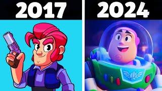 ALL BRAWL STARS ANIMATIONS 2017 - 2024!