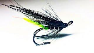 Fly tying a Green Butt salmon fly for Trout and Salmon