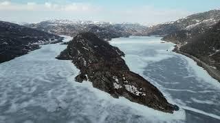 Langs Ortevatn Fidjeland-Sirekrok