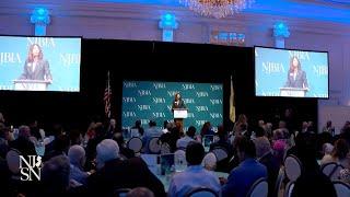 Ciattarelli and Sherrill share stage before business leaders
