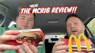 NEW UK MCDONALDS MCRIB REVIEW!!