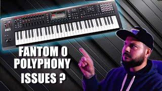 Roland Fantom 0 Polyphony Issues